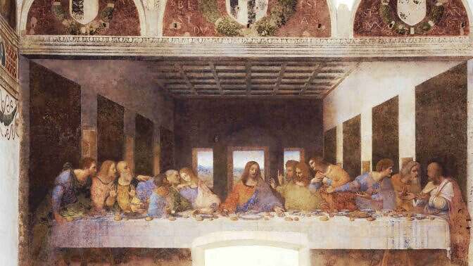 Il Cenacolo di Leonardo da Vinci   -L'Ultima Cena-
