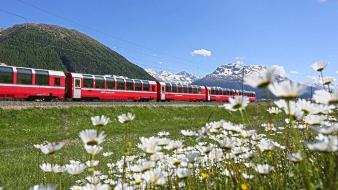 Bernina Express in panoramica e Livigno
