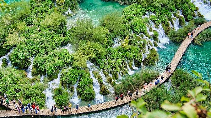 Laghi di Plitvice Zagabria e Lago di Bled