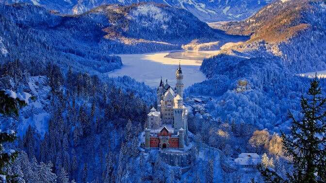 Castello di fiaba Neuschwanstein Unesco