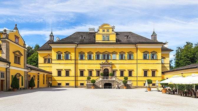 Salzburg e Schloss di Hellbrunn