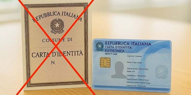Dal 3 agosto la carta d’identità cartacea non è più valida