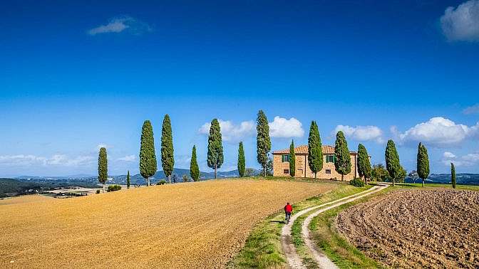 Val d'Orcia, Siena e San Gimignano